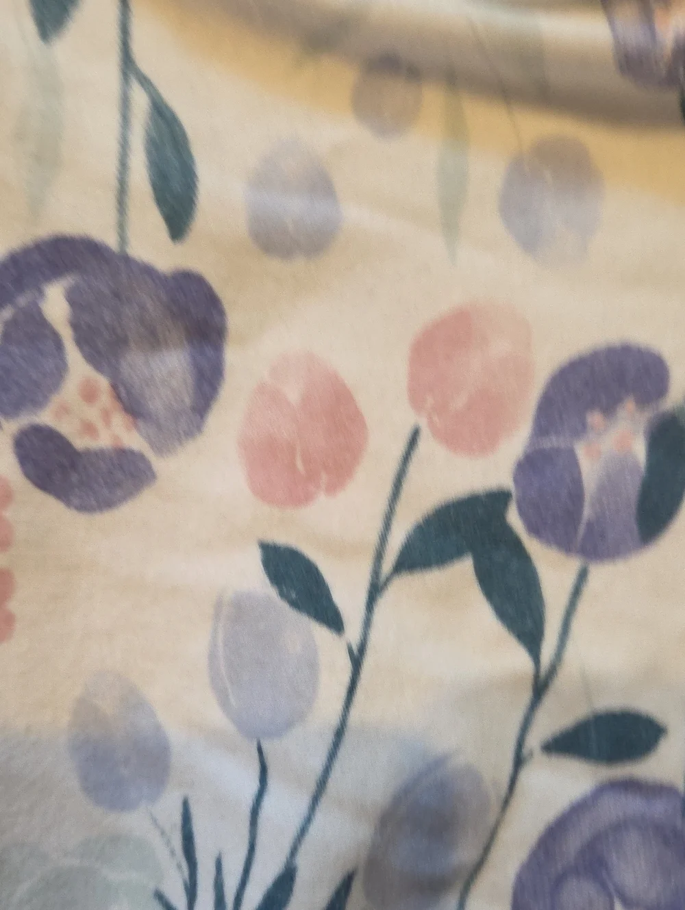 aden + anais Two Easy Swaddle Cotton Wraps Pink Purple Flowers 0-3M Newborn Girl